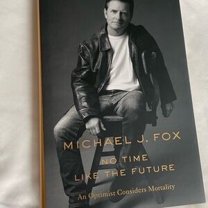 Books.  Michael J. Fox Book - No Time Like the Future m, $10.00